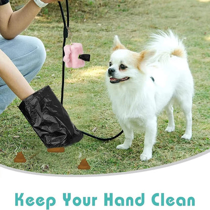 Biodegradable disposable dog poo bag