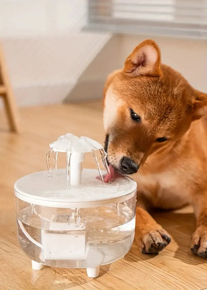 5V USB Powered Whisper-Quiet Automatic Pet Water Fountainfor Cats dog - Food-Grade Pp Material, Low Voltage Operation